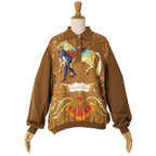 Hermes Vintage Shirt Knit Silk Reine All Over Pattern Sweater — view 3