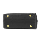 Louis Vuitton Shoulder Bag Carryall Zip NM PM Monogram Empreinte Noir Gold Black — view 3