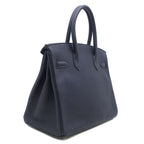 Hermes Handbag Birkin 30 Togo Blue Nuit Gold Navy — view 2