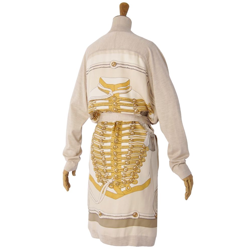 Hermes Cardigan Knit Long — view 6