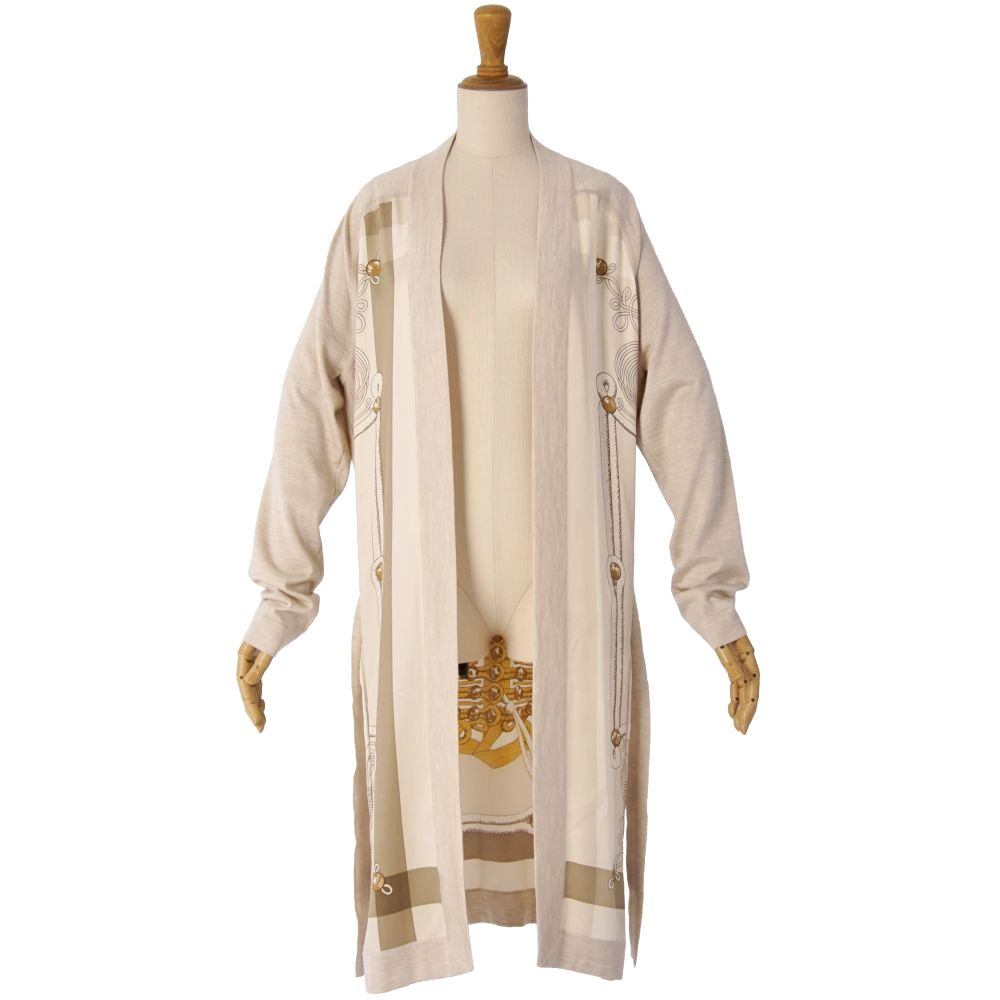 Hermes Cardigan Knit Long — view 4