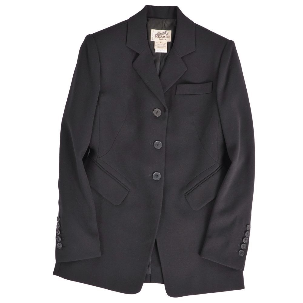 Hermes Vintage Jacket Tailored Wool