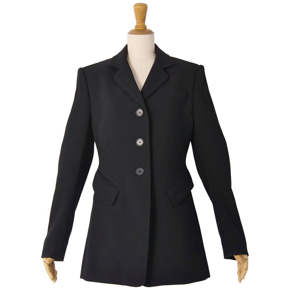 Hermes Vintage Jacket Tailored Wool — view 3