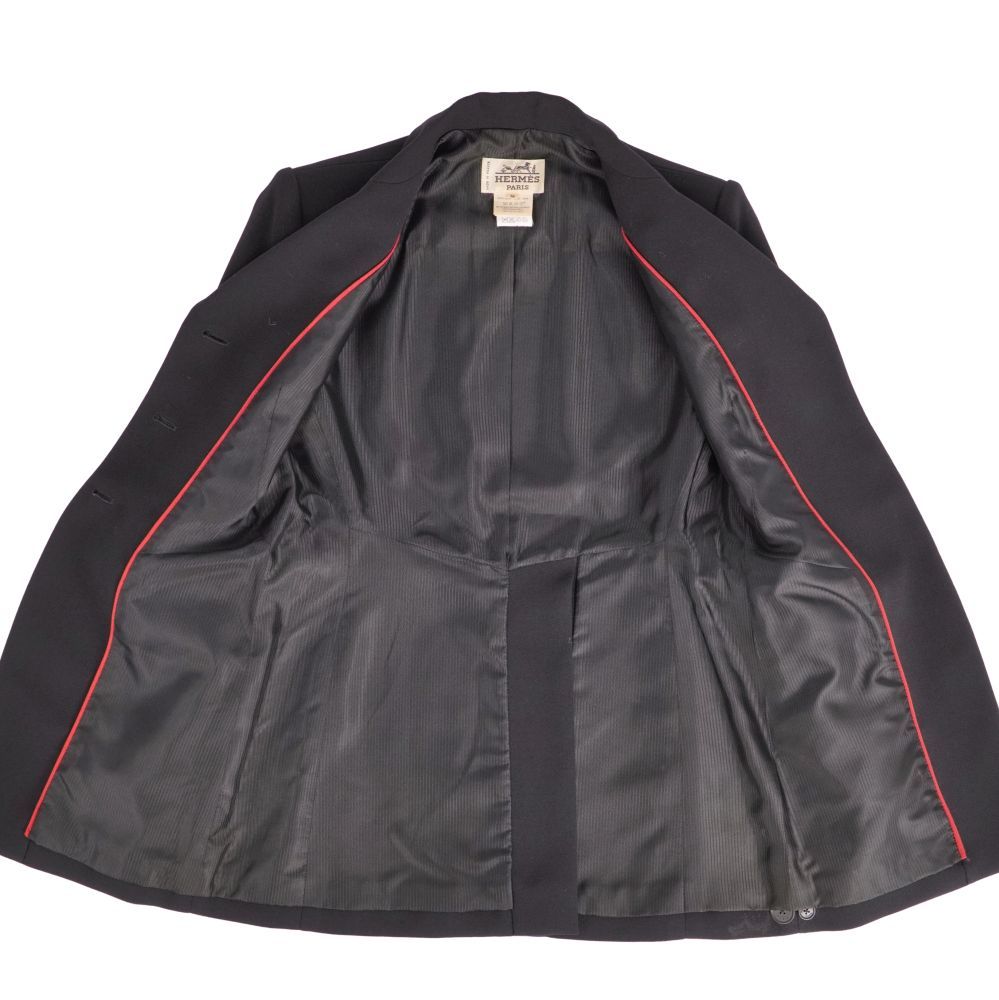 Hermes Vintage Jacket Tailored Wool — view 7