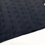 Chanel Vintage CC Logo Cropped T Tight Top Black — view 5