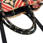 Louis Vuitton On The Go GM 2-Way Shoulder Handbag LV Crafty Tote Purse — view 5