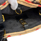 Louis Vuitton On The Go GM 2-Way Shoulder Handbag LV Crafty Tote Purse — view 7