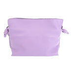 Loewe Flamenco Clutch Mini 2-Way Shoulder Bag Nappa Calfskin Purple Silver — view 4