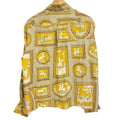 Hermes Carriage Pattern Long Sleeve T-Shirt Beige