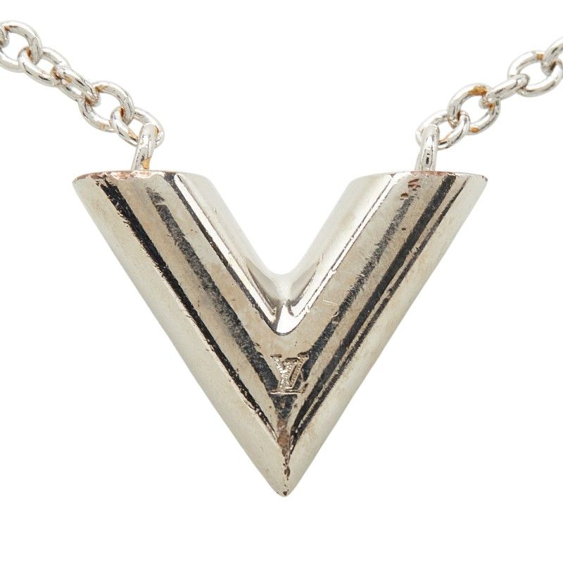 Louis Vuitton Essential Pendant Silver Metal — view 2