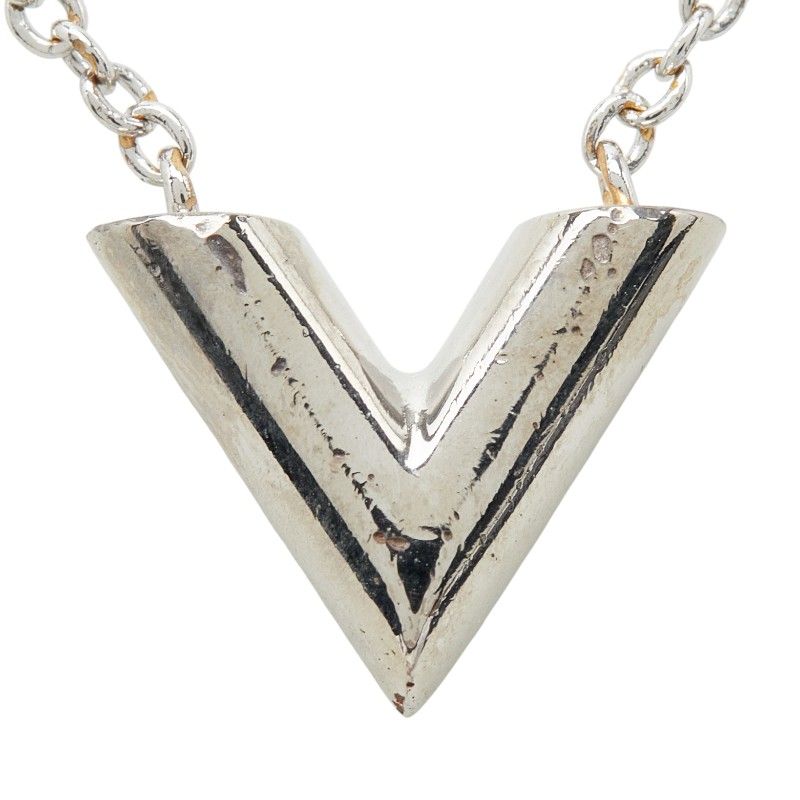 Louis Vuitton Essential Pendant Silver Metal — view 3