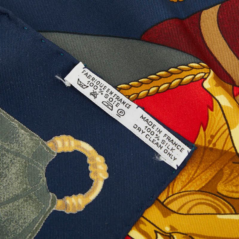 Hermes Carre 90 Soleil de Soie Silk Sun Scarf — view 7