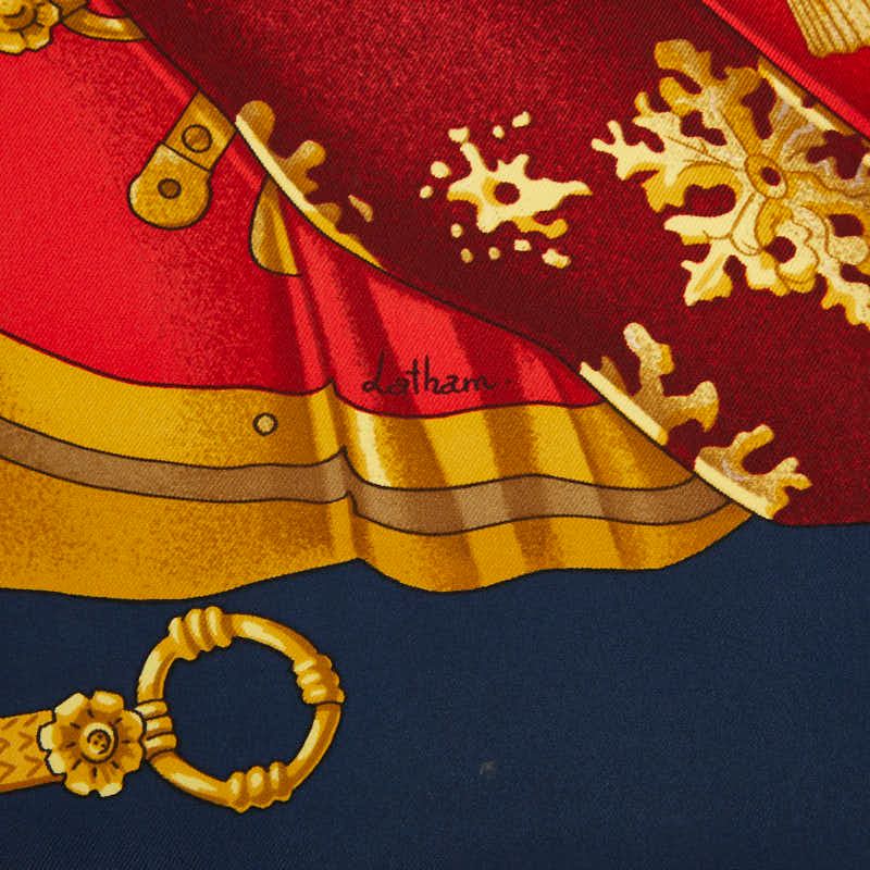 Hermes Carre 90 Soleil de Soie Silk Sun Scarf — view 4