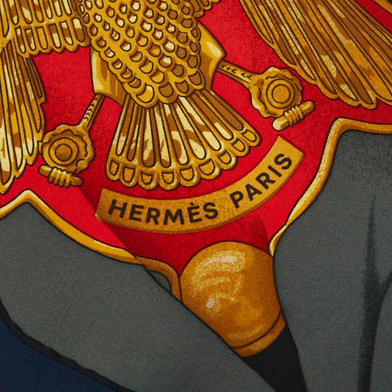 Hermes Carre 90 Soleil de Soie Silk Sun Scarf — view 2