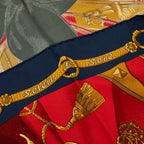 Hermes Carre 90 Soleil de Soie Silk Sun Scarf — view 3