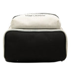 Saint Laurent Rive Gauche Backpack White Linen Leather — view 3
