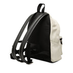 Saint Laurent Rive Gauche Backpack White Linen Leather — view 2