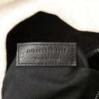 Saint Laurent Rive Gauche Backpack White Linen Leather — view 6