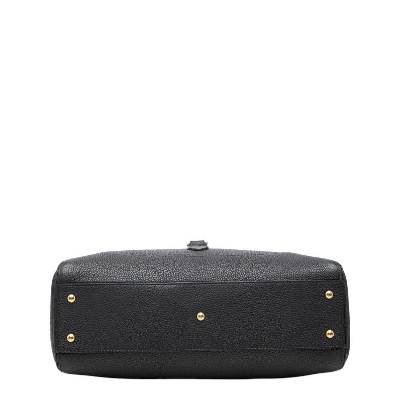 Gucci Jackie 2-Way Shoulder Bag Black Leather — view 3