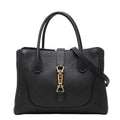 Gucci Jackie 2-Way Shoulder Bag Black Leather