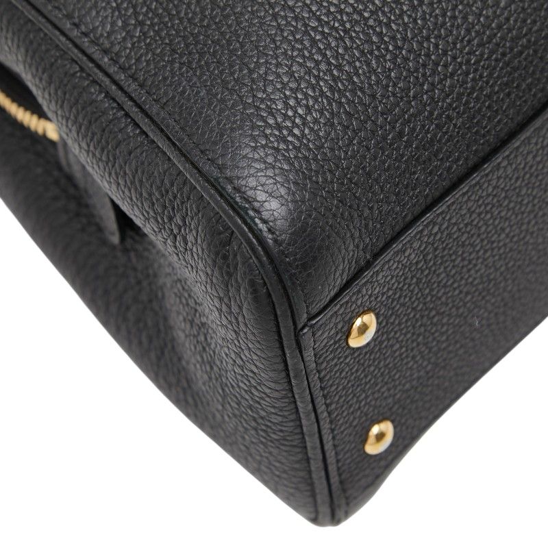Gucci Jackie 2-Way Shoulder Bag Black Leather — view 5