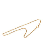 Chanel Vintage Chain Long Necklace Gold Plated — view 2