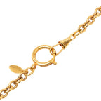 Chanel Vintage Chain Long Necklace Gold Plated — view 3