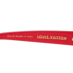 Louis Vuitton Obsession Sunglasses Red Acetate Eyewear — view 7