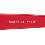 Louis Vuitton Obsession Sunglasses Red Acetate Eyewear — view 6