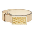 Gucci 80 32 Beige Leather Belt