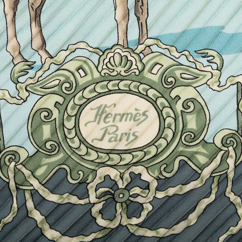 Hermes Pleats Carre Real Escuela Andaluza Del Arte Royal Andalusian Equestrian — view 5