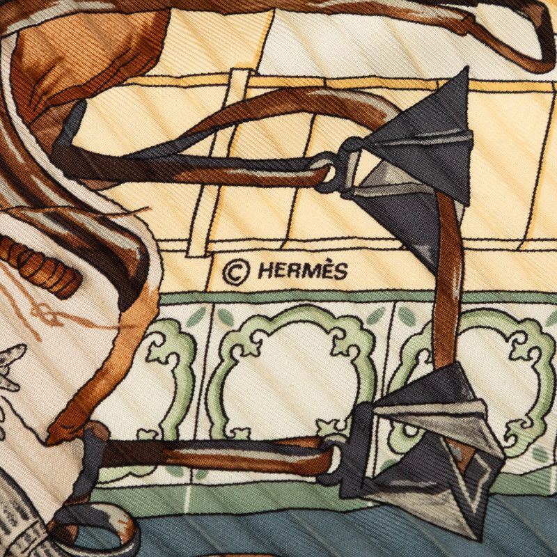 Hermes Pleats Carre Real Escuela Andaluza Del Arte Royal Andalusian Equestrian — view 6