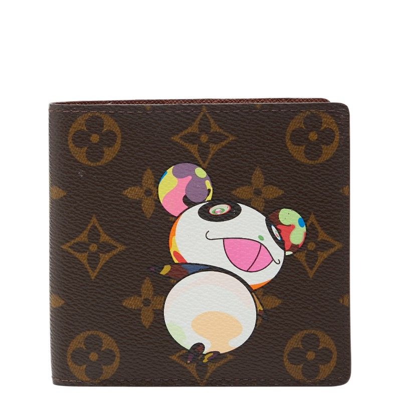 Louis Vuitton Monogram Panda Porte Billets Cartes Credit Monet Takashi Murakami