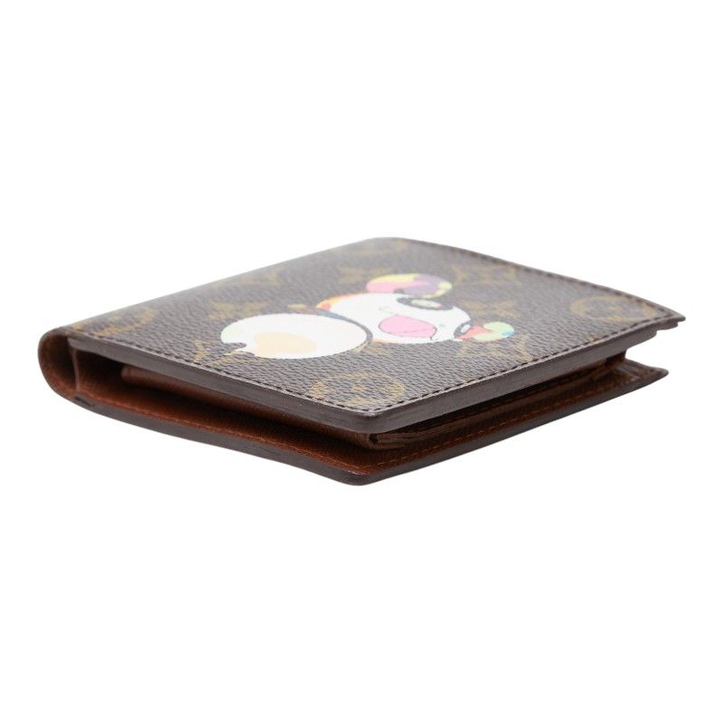 Louis Vuitton Monogram Panda Porte Billets Cartes Credit Monet Takashi Murakami — view 4
