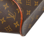 Louis Vuitton Monogram Ellipse PM Handbag Brown Leather — view 5