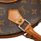 Louis Vuitton Monogram Ellipse PM Handbag Brown Leather — view 8