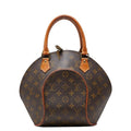 Louis Vuitton Monogram Ellipse PM Handbag Brown Leather