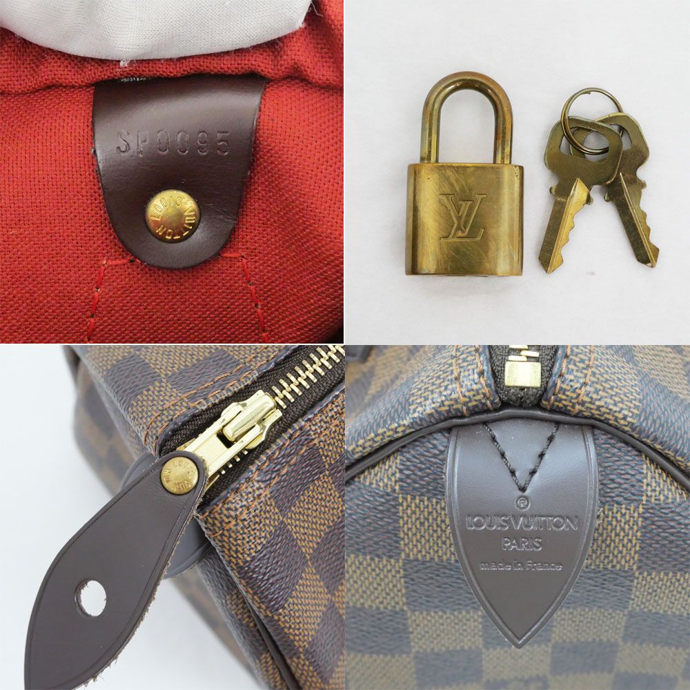 Louis Vuitton Speedy 25 Damier Tote Bag — view 6