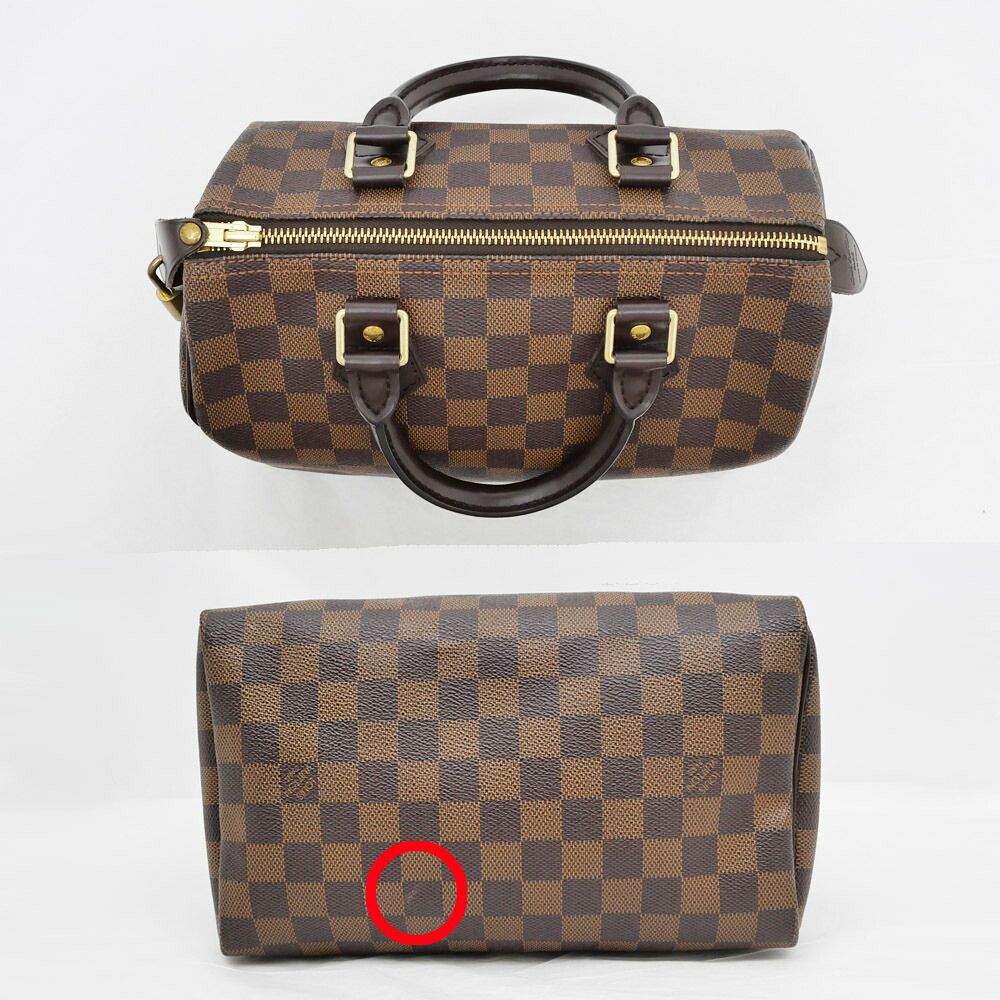 Louis Vuitton Speedy 25 Damier Tote Bag — view 4