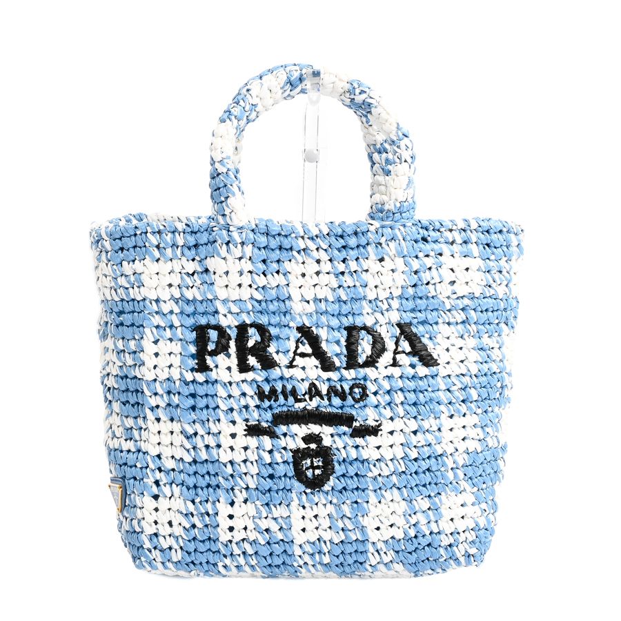 Prada Handbag Small Crochet Tote Bag