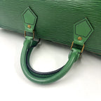 Louis Vuitton Speedy 40 Epi Borneo Green Leather Handbag Gold — view 5