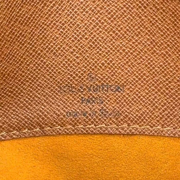 Louis Vuitton Musette Monogram Leather Brown Shoulder Bag Gold — view 4