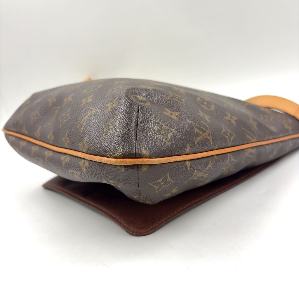 Louis Vuitton Musette Monogram Leather Brown Shoulder Bag Gold — view 8
