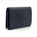 Gucci GG Emblem Leather Black Card Case — view 2