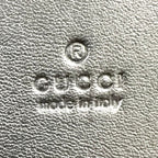Gucci GG Emblem Leather Black Card Case — view 4