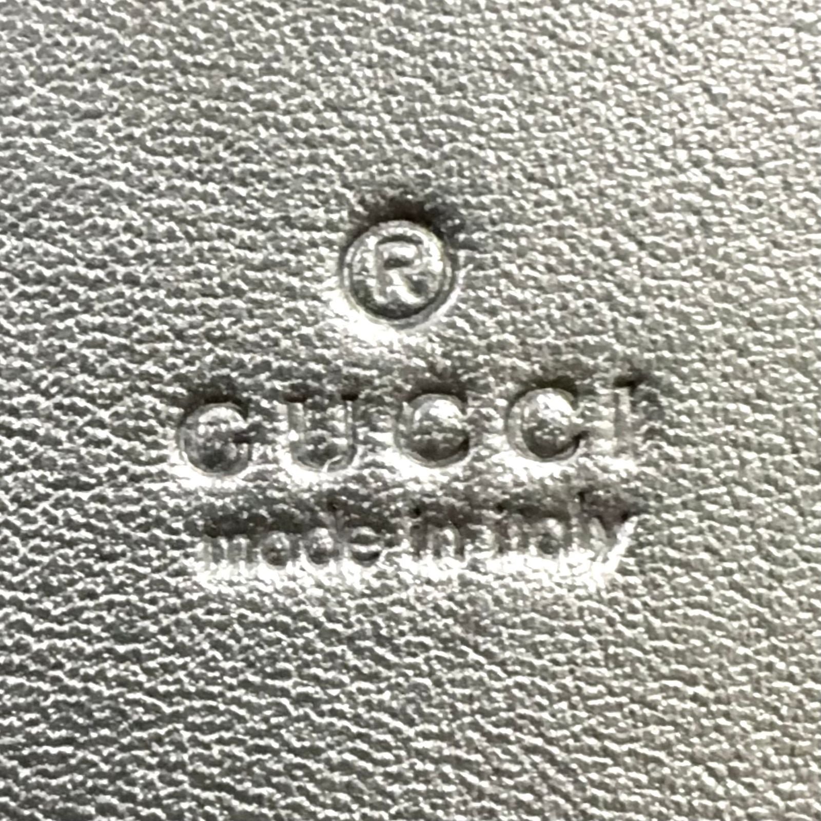 Gucci GG Emblem Leather Black Card Case — view 4