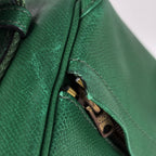 Hermes Noumea Shoulder Bag Courchevel Green — view 6
