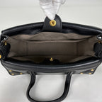 Fendi Flip Small Handbag 2-Way Leather Black — view 7