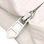Hermes Zip Up Cotton White Overshirt Short Sleeve Shirt — view 6