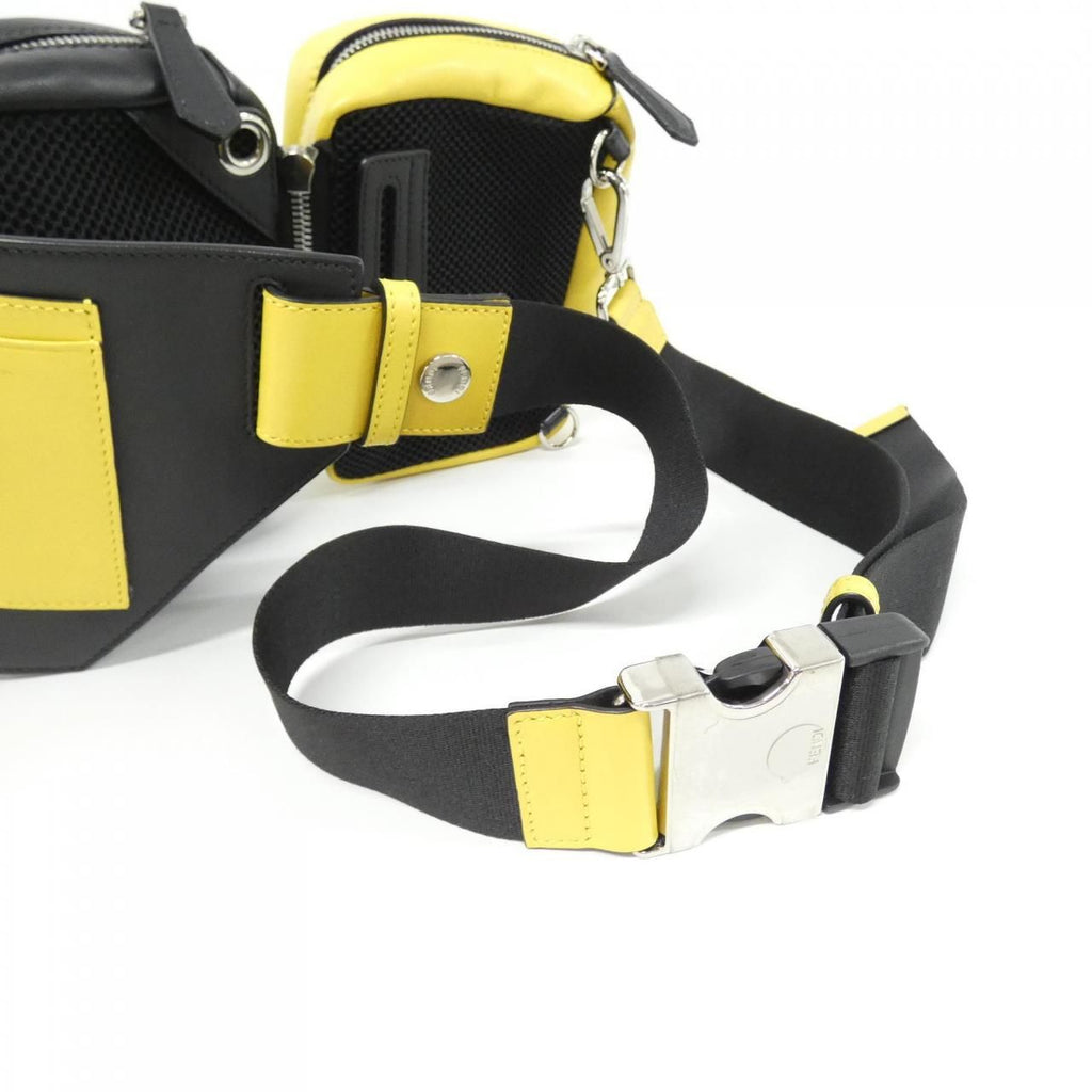 Fendi Shoulder Bag Yellow — view 8